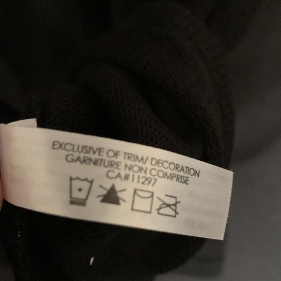 La Vien Rose Aqua swim cover up black Med NWT - Picture 7 of 9